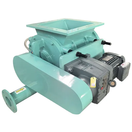 Airlock Rotary Valve with Tungsten Carbide Coating for Coal Powder